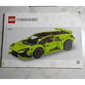 Lego Technic Lamborghini Huracan Tecnica 42161 Instruction Manual Only